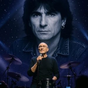 PHIL COLLINS SINGS “IN THE AIR TONIGHT” TO COZY POWELL FROM HEAVEN — THE TRIBUTE THAT STOPPED 30,000 HEARTS!