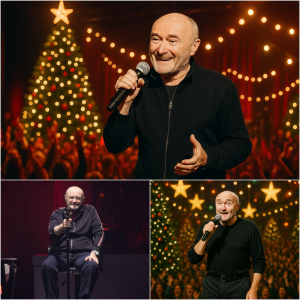 SHOCKING CHRISTMAS POWER SURGE — PHIL COLLINS Ignites the Holiday Season With a Brilliant Spark No One Saw Coming