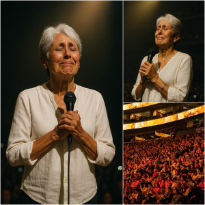 “SHE COULDN’T FINISH HER SONG – SO 80,000 VOICES DID IT FOR HER.”