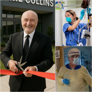 PHIL COLLINS JUST OPENED AMERICA’S FIRST 100% FREE HOMELESS HOSPITAL – “THIS IS THE LEGACY I WANT TO LEAVE BEHIND”
