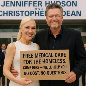 BLAKE SHELTON & GWEN STEFANI MOVE THE WORLD TO TEARS: BUILD A COMPLETELY FREE HOSPITAL FOR THE HOMELESS