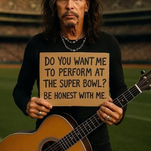 IF STEVEN TYLER STOOD UNDER THE SUPER BOWL LIGHTS — THE WORLD WOULD STOP TO LISTEN