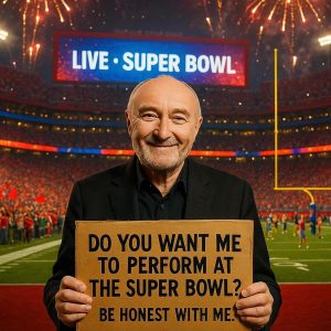 IF PHIL COLLINS STOOD UNDER THE SUPER BOWL LIGHTS — THE WORLD WOULD STOPPED TO LISTEN