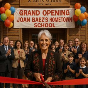 JOAN BAEZ RETURNS TO STATEN ISLAND — AND THIS TIME, IT’S NOT A SONG… IT’S ABOUT THE FUTURE.