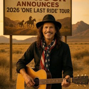 STEVEN TYLER ANNOUNCES 2026 “THE FINAL RIDE” TOUR — A FIERY FAREWELL FROM A TRUE AMERICAN SHOWMAN